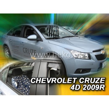 Дефлекторы боковых окон Heko для Chevrolet Cruze Sedan 4D (2009-) бренд – Team HEKO главное фото